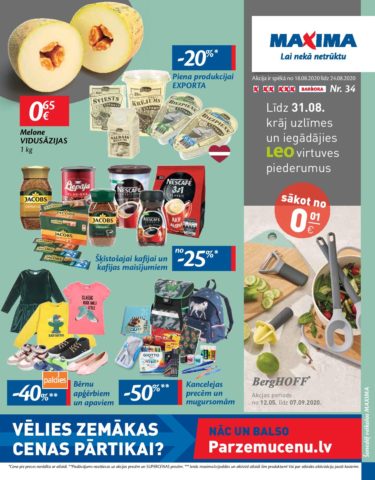 Akcijas avīzes | Maxima.lv